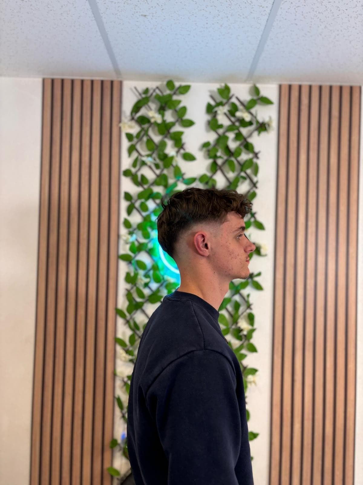 Taper fade et texture sur le dessus